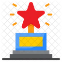 Trophy Medal Star Icon
