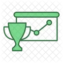 Trophy Diagram Seo Icon