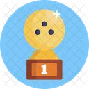Bowling Trophy Award Icon