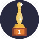 Bowling Pin Trophy Icon