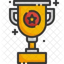 Trophy Award Champion Icon
