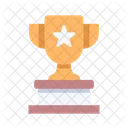 Trophy Reward Star Icon
