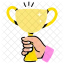 Trophy Achievement Success Icône