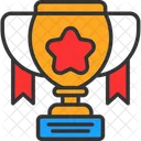 Trophy Award Champion Icon