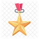 Flat Style Icon Of A Rewards Icon