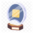 Flat Style Icon Of A Rewards Symbol