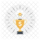 Trophy Business Achievement Icon