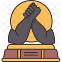 Trophy Arm Wrestling Icon