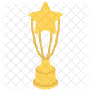 Trophy Award Star Icon