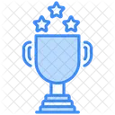 Trophy And Stars Star Icon