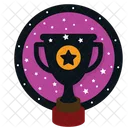 Trophy Award Business Success Business Goal Icon