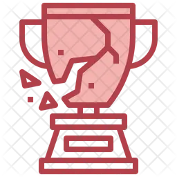 Trophy Broken  Icon