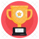 Achievement Trophy Cup Winning Trophy Icon
