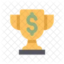 Trophy dollar  Icon