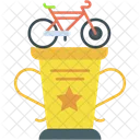 Trophy Cycling Champion Icon