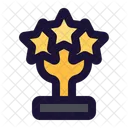 Trophy Star Best Icon