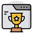 Trophy Web Award Web Reward Icon