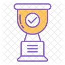 Approved Trophy Award Icon