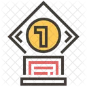 Trophy Medal Winner Icon