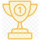 Trophy Prize Color Outline Icon Icon