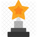 Trophy Representing Achievement Success Recognition Icon