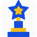 Trophy Representing Achievement Success Recognition Icon