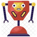 Trophy Robot Educational Robot Mechanical Robot Icon