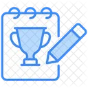 Trophy Sketch Drawing Icon