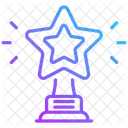 Trophy with star  Icon