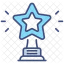 Trophy With Star Icon