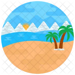 Tropical Area  Icon