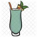 Tropical Drink Beverage Soda Water Icon
