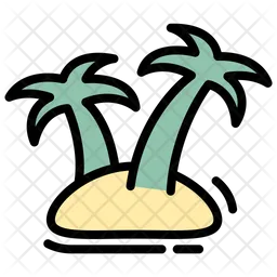 Tropical Island  Icon