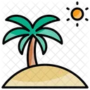 Tropical Island Icon