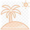 Tropical Island Icon