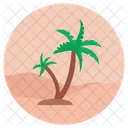 Resort Tropical Place Holiday Icon