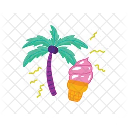 Tropical Tree  Icon