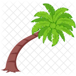 Tropical tree elements  Icon