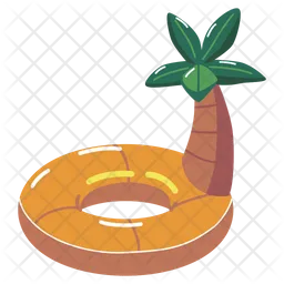Tropical Tree Ring  Icon