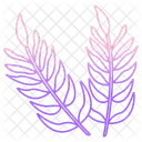 Tropische Palme  Symbol