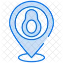 Tropische Anstecknadel  Symbol