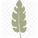 Tropisches Blatt  Symbol