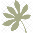 Tropisches Blatt  Symbol