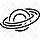 Trou Noir Galaxie Univers Icône
