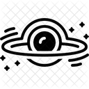 Trou Noir Galaxie Univers Icône