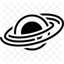 Trou Noir Galaxie Univers Icône