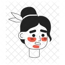 Side Sunburn Trouble Icon