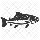 Trout Fish Freshwater Salmonid Icon