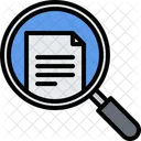 Etude Recherche Document Icon