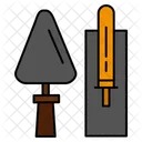 Trowel Brickwork Masonry Icon